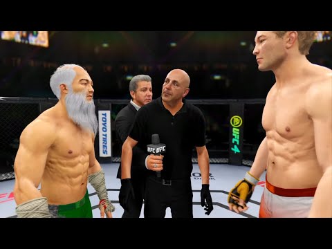 Old Bruce Lee vs. Kazuchika Okada (WWE) - EA sports UFC 4