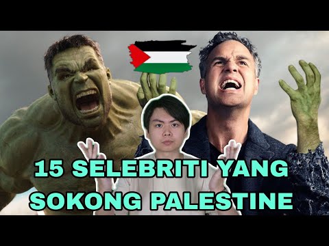 15 Selebriti Dunia Yang Sokong Palestin!
