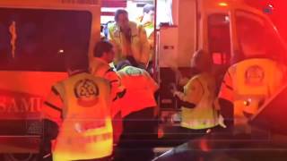 Accidente de moto en la Cuesta de San Vicente