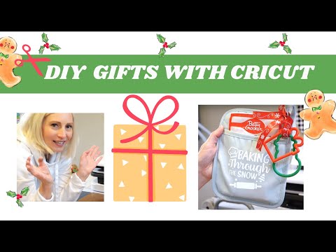 Oven Mitt DIY Cricut Gift // Craftmas 🎁✂