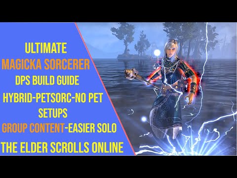 Ultimate Magicka Sorcerer DPS Build Guide for ESO Update 45