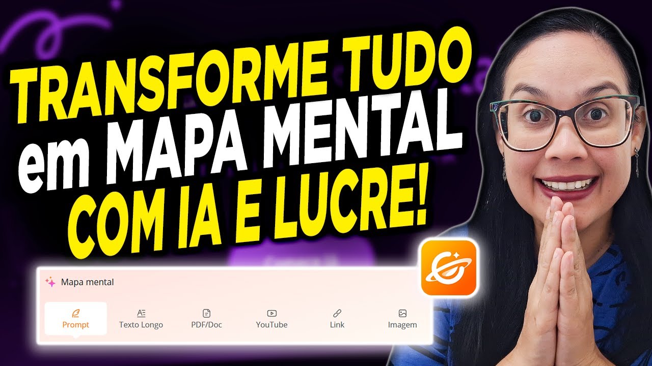 Crie MAPA MENTAL com IA em SEGUNDOS e GANHE DINHEIRO