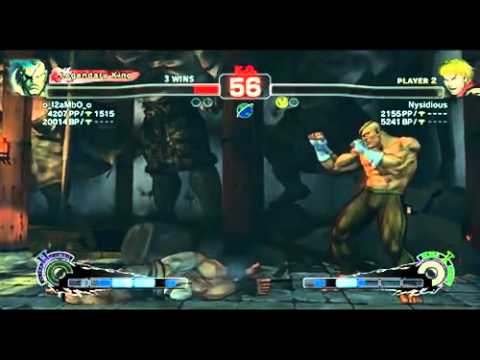 SSF4 2012 o_l2aMbO_o Sagat Vs Nysidious Ken FT5 - 1 / 2