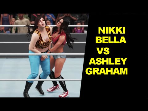 WWE 2K18 Nikki Bella vs Ashley Graham - Iron Woman