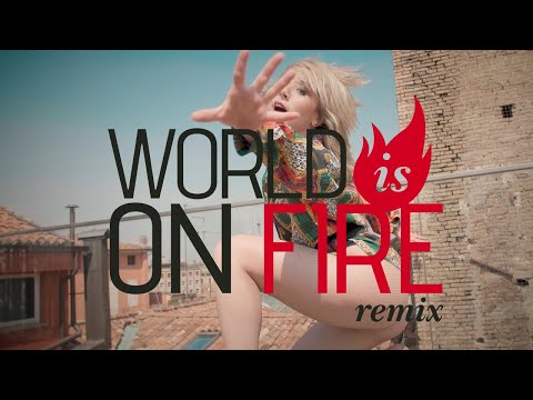 El V and The Gardenhouse - WORLD IS ON FIRE - Djay MISTA Remix Ft. Francesca Taverni