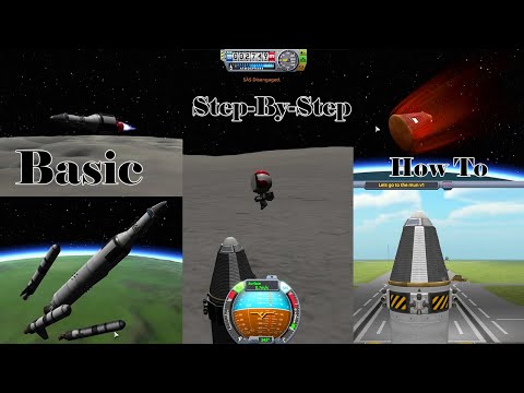 KSP How to get to the moon (MUN) and back | Step By Step