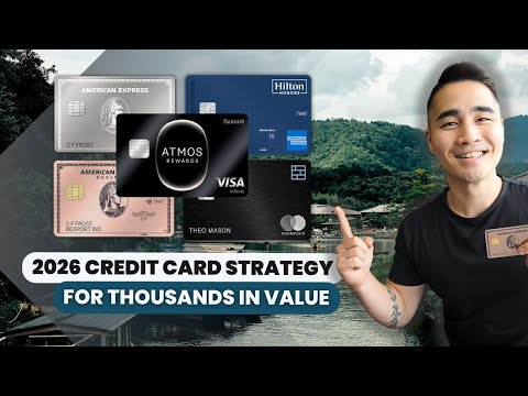 Mi estrategia con tarjeta de crédito para 2026: miles de dólares en viajes gratis y vuelos intern...