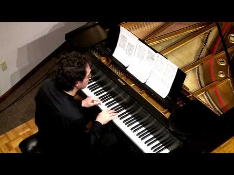 Shai Wosner performs Scarlatti / Sonata in C minor. K.230 and Rzewski / Nano Sonata No. 12