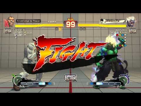 Ultra Street Fighter IV battle: Balrog vs Oni