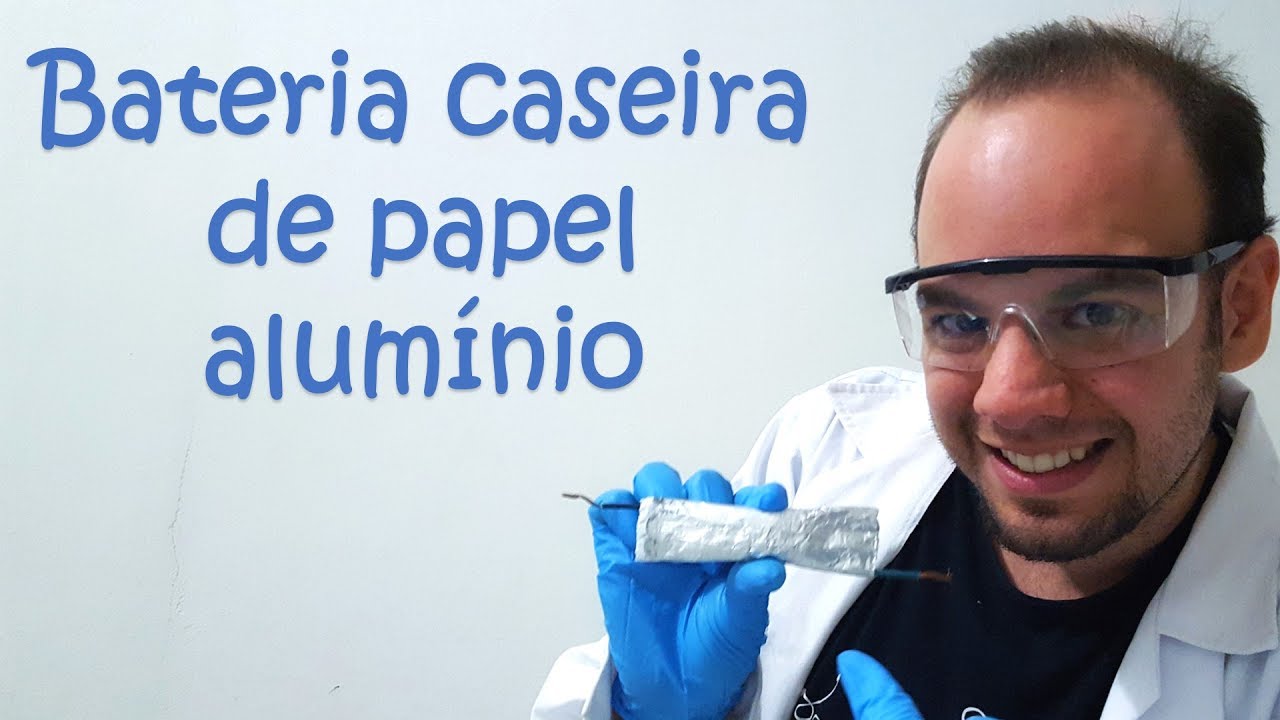 #11 Bateria caseira de 1,4 Volts feita com papel alumínio!