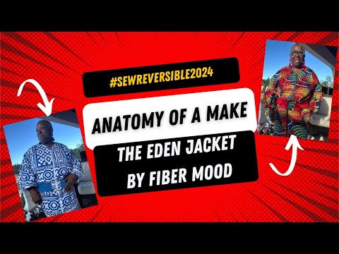 #sewreversible2024 | How I made the Eden Jacket by Fiber Mood magazine reversible