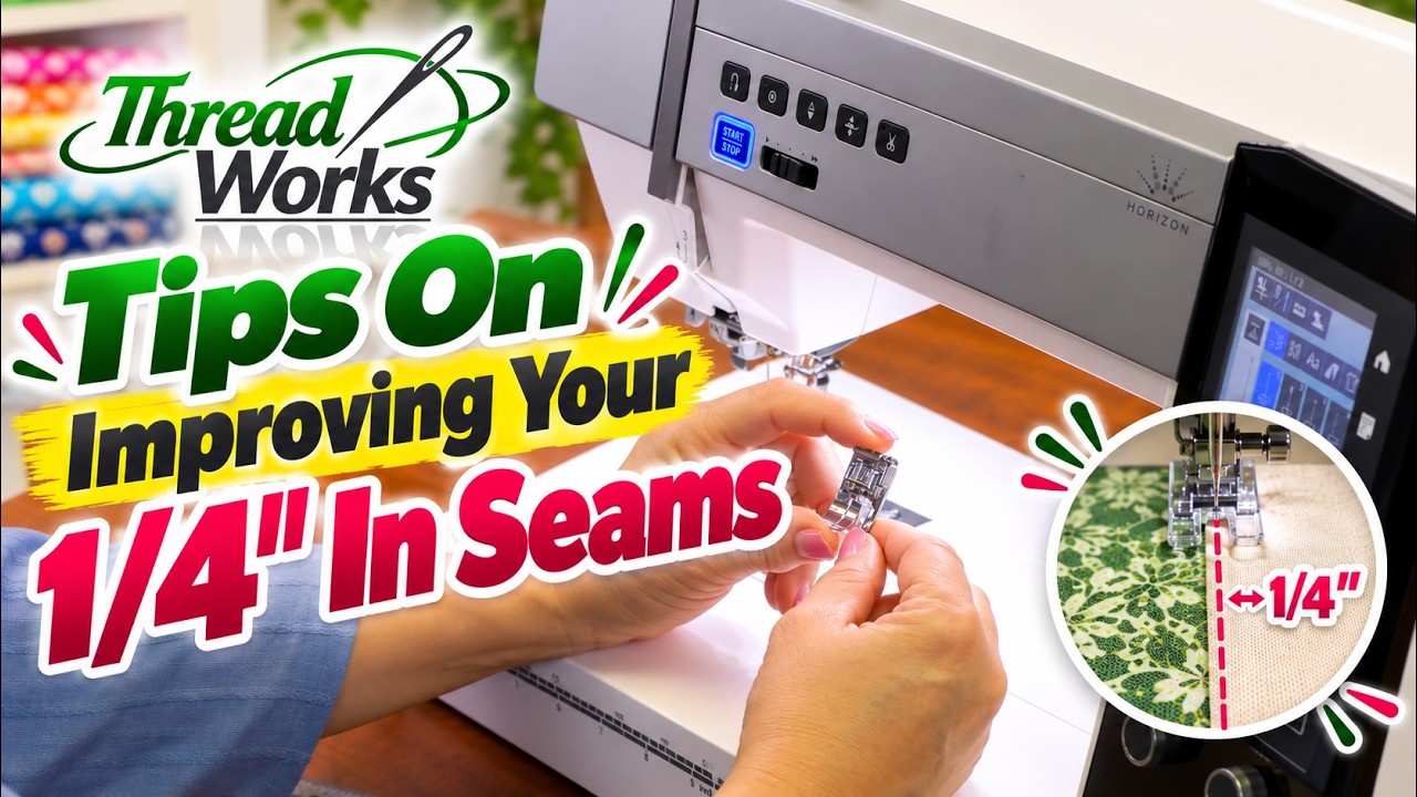 The Secret to Accurate Quarter-Inch Seams