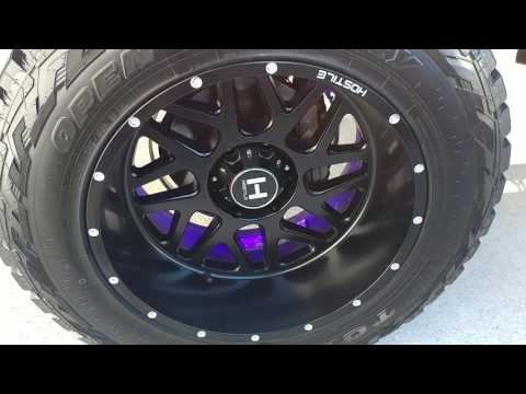 Clean Tacoma35 TOYO RT 20X12 HOSTILE SPROCKETS