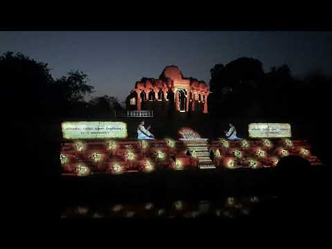 Modhera sun temple laser lighting show @ Mehsana
