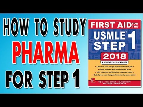 How to Study Pharmacology For Step 1
