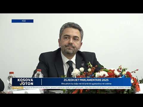 Konferencë e tretë e KQZ-së në lidhje me pjesëmarrjen në votime deri në orën 15:00 28.12.2025