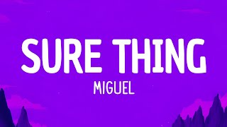 Cover art for Sure Thing