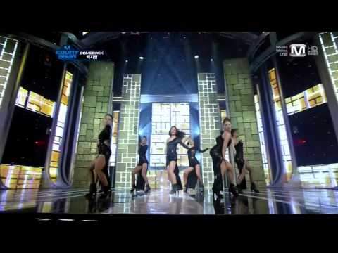 120517 Baek Ji Young - Good Boy (feat. JunHyung) (Comeback Stage)