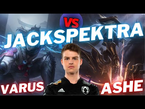 JACKSPEKTRA | VARUS VS ASHE | ADC GAMEPLAY | Patch 14.24 / Season 14 | #LeagueofLegends
