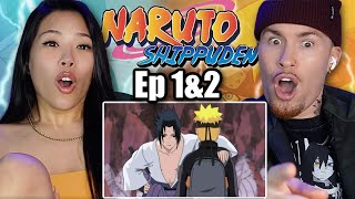 OMFG ITS FINALLY HERE!😭 | Naruto Shippuden Reaction Ep 1-2