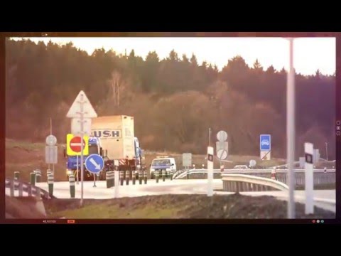 HeavyLoad / Nadměrný náklad  : Plzeň, CZ - Lovosice, CZ (12/2015)