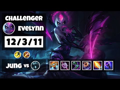 Evelynn Jungle S11 11.12 Challenger Replay (12/3/11) - TURKISH