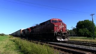 preview picture of video 'CP 9642 at Oak Lake (21AUG2013)'