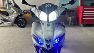 Jupiter RC 2020 Độ Đèn Led Z10S Sáng Mạnh và Zin 100%