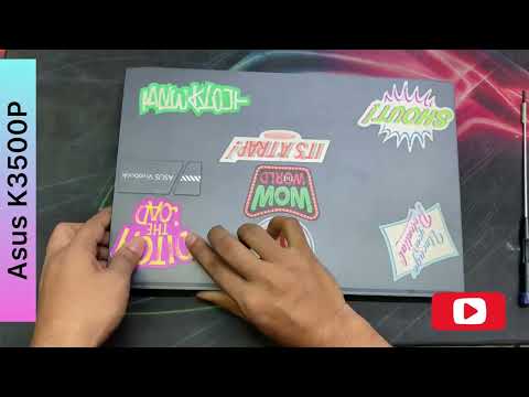 Asus Vivobook Pro 15 OLED K500P battery replacement. How to change asus vivobook k500P battery.