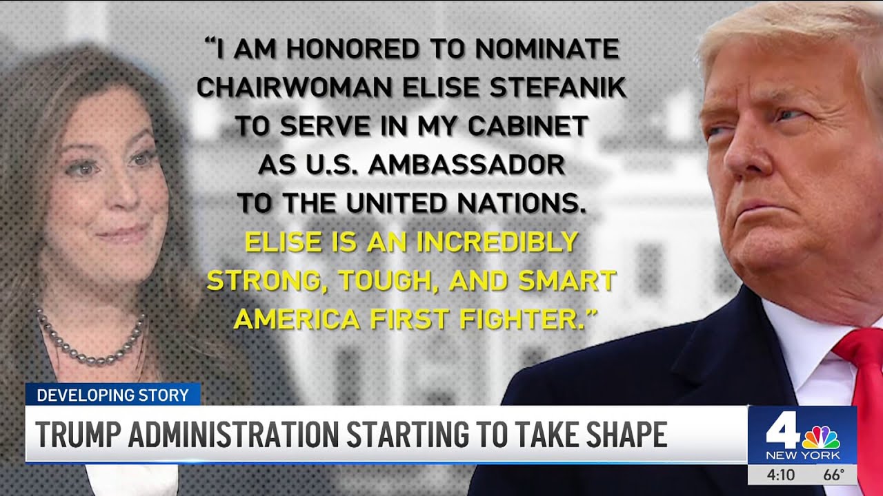 Who's Elise Stefanik? Trump taps NY locals for his administration | NBC New York