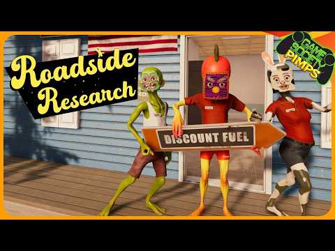 Gas Station Simulator but We're Secret Aliens | Roadside Research | Stream VOD
