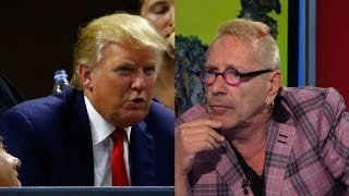 Former Sex Pistol on Trump: 'Must I mention him?'