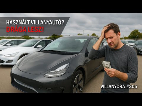 Villanyóra #305 - Használt villanyautó? Drága lesz!