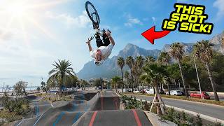 ULTIMATE RIDING SPOTS AND HEAVY CRASHES WITH FAMOUS MOUNTAIN BIKERS!