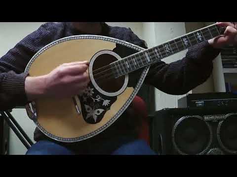 Irish Bouzouki Lesson 2 - advanced jig strum