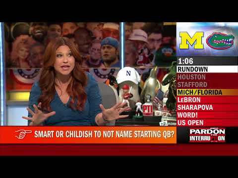 Childish for Michigan and Florida to not name starting QBs? | Pardon the Interruption | ESPN[野球]