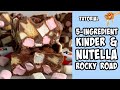 Kinder And Nutella Rocky Road Recipe Tutorial Shorts