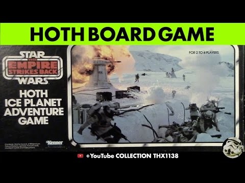 STAR WARS HOTH ADVENTURE BOARD GAME Gameplay Instruction & Solo Play Recap 