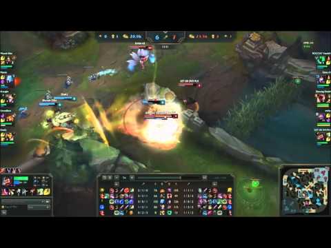 Forg1ven and Vander crushing lane as Graves/Thresh (full game highlights)