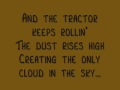 Brad Paisley Cloud of dust with lyrics