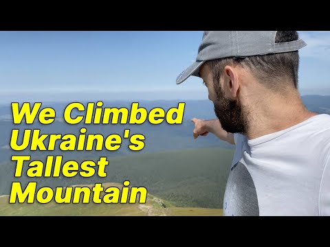 Climbing Ukraine's Highest Peak - Hoverla 2000+ meters high (bigger than Ben Nevis)