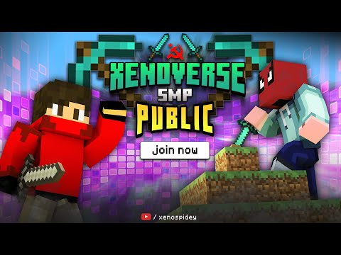 MINECRAFT LIVE: JOIN XENOVERSE SMP NOW!!