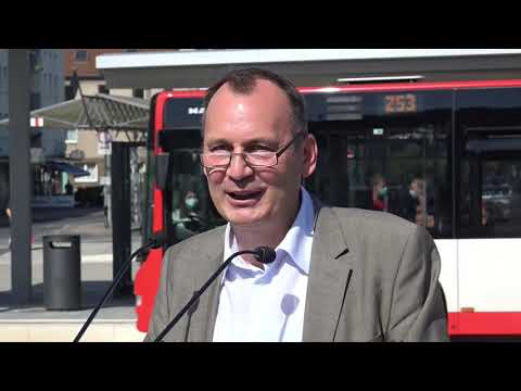 Leverkusen: Busbahnhof Opladen eröffnet (10.09.2020)