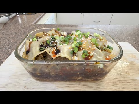 The Viral Dumpling Lasagna