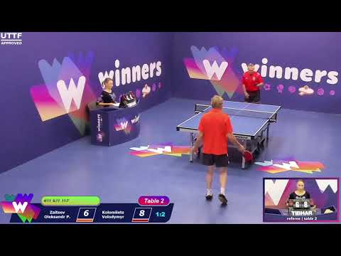 Winners League  23.08.21 Zaitsev Oleksandr P. - Kolomiiets Volodymyr  13:00