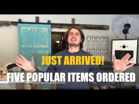 Five Items Ordered - Just Arrived! - Growing Event Rental Business