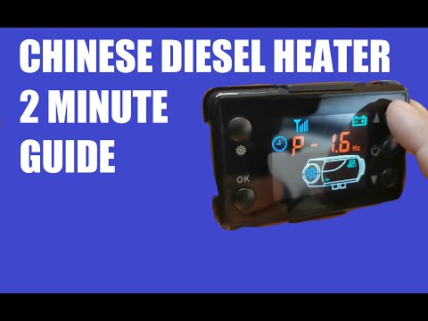 Chinese Diesel Heater Controller Instructions