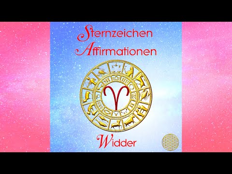 Widder Sternzeichen Affirmationen