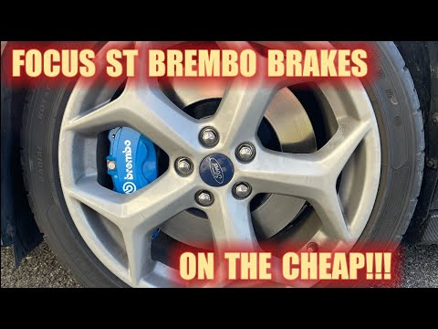 STOP Overpaying for Brakes! Cheap RS Upgrade for Ford Focus ST