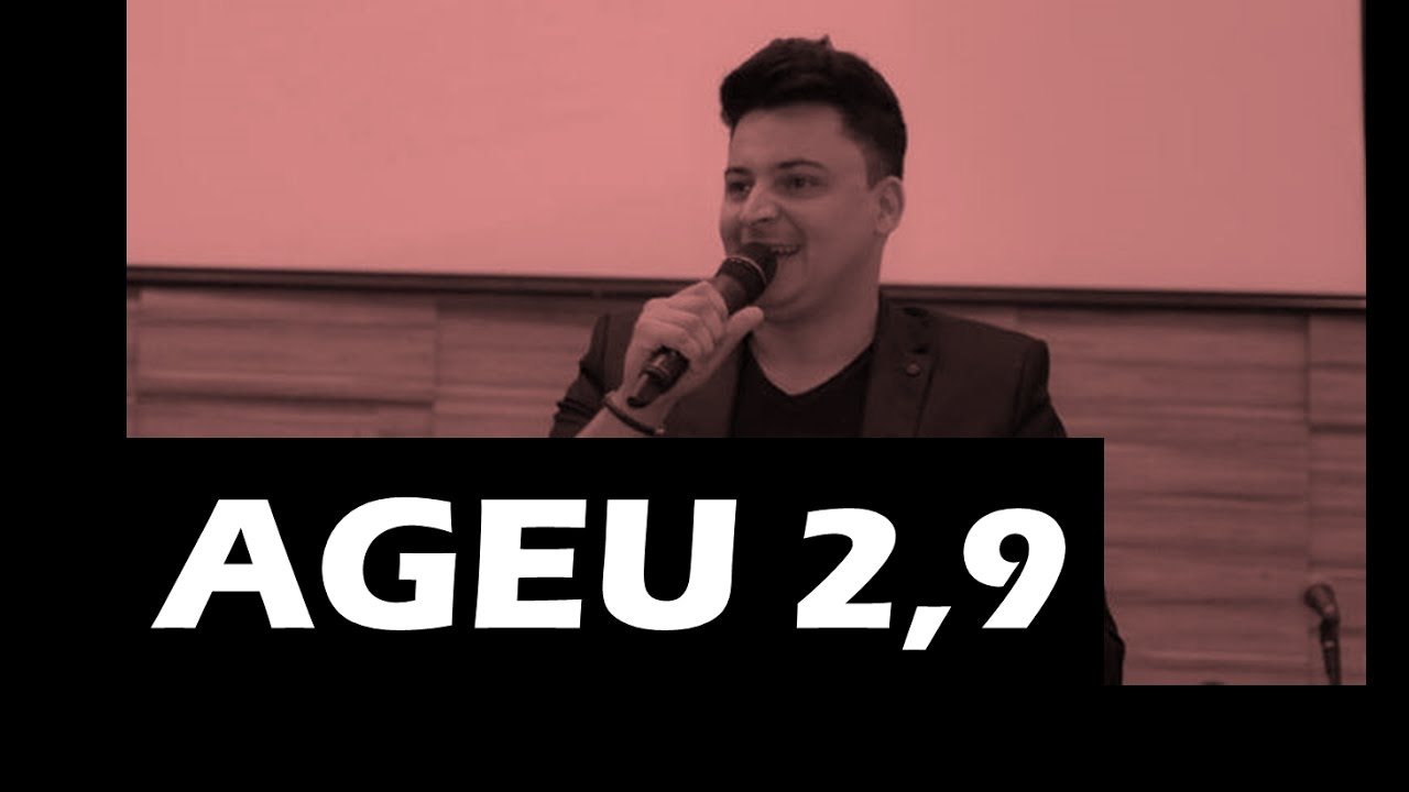 Pr Marco Tulio - AGEU 2.9  RECOMEÇO